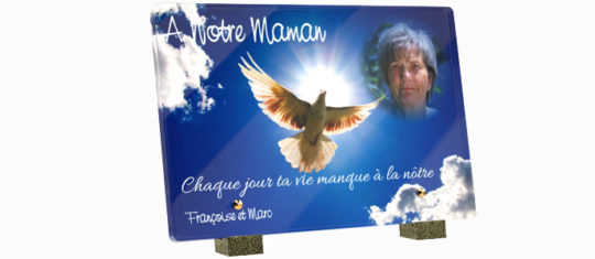 Plaque funéraire